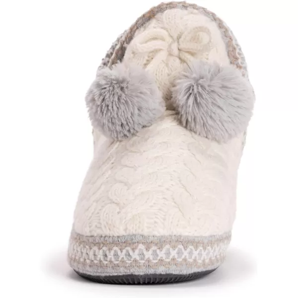 MUK LUKS Womens Amira SlippersIvory