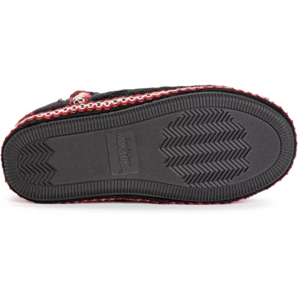 MUK LUKS Womens Amira SlippersRedBlack