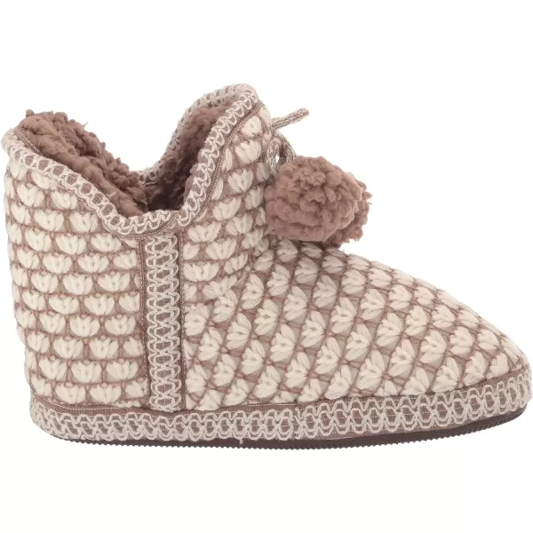 MUK LUKS Womens Amira SlippersTimberwolfIvory