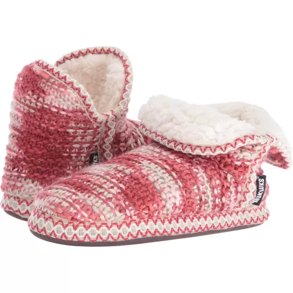 MUK LUKS Womens AmiraIvory SlipperPeony Slipper