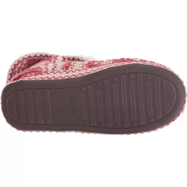 MUK LUKS Womens AmiraIvory SlipperPeony Slipper