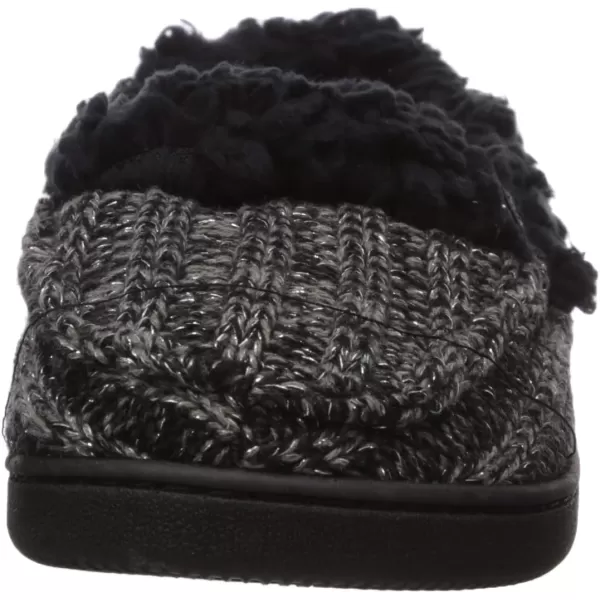 MUK LUKS Womens Anais Moccasin SlippersEbony