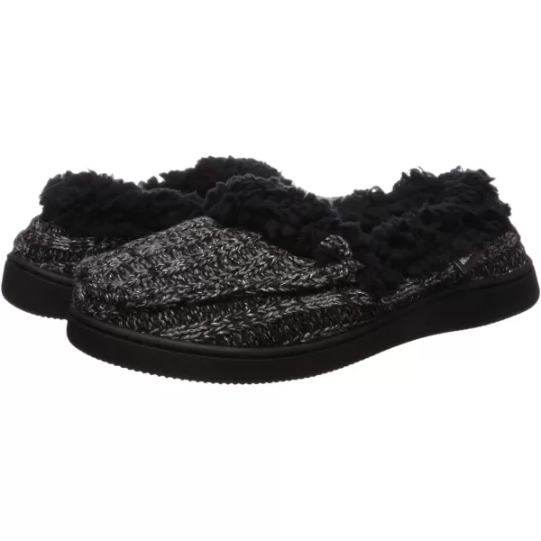 MUK LUKS Womens Anais Moccasin SlippersEbony