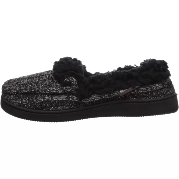 MUK LUKS Womens Anais Moccasin SlippersEbony