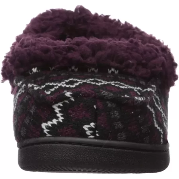 MUK LUKS Womens Anais Moccasin SlippersGrape