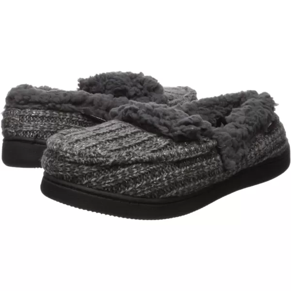 MUK LUKS Womens Anais Moccasin SlippersGrey