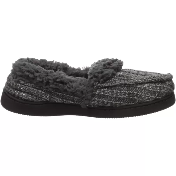 MUK LUKS Womens Anais Moccasin SlippersGrey