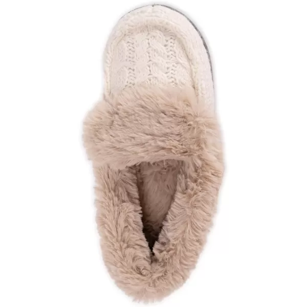 MUK LUKS Womens Anais Moccasin SlippersIvoryFairy Dust