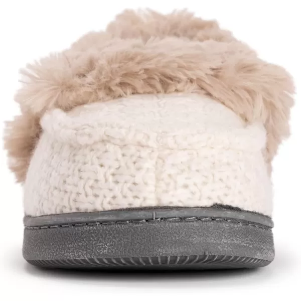 MUK LUKS Womens Anais Moccasin SlippersIvoryFairy Dust