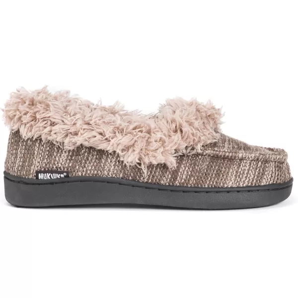 MUK LUKS Womens Anais Moccasin SlippersMoccasin Marl