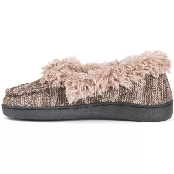 MUK LUKS Womens Anais Moccasin SlippersMoccasin Marl