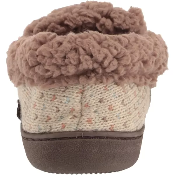 MUK LUKS Womens Anais Moccasin SlippersOatmeal Birdseye