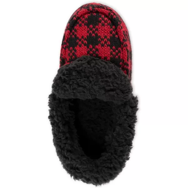 MUK LUKS Womens Anais Moccasin SlippersRed