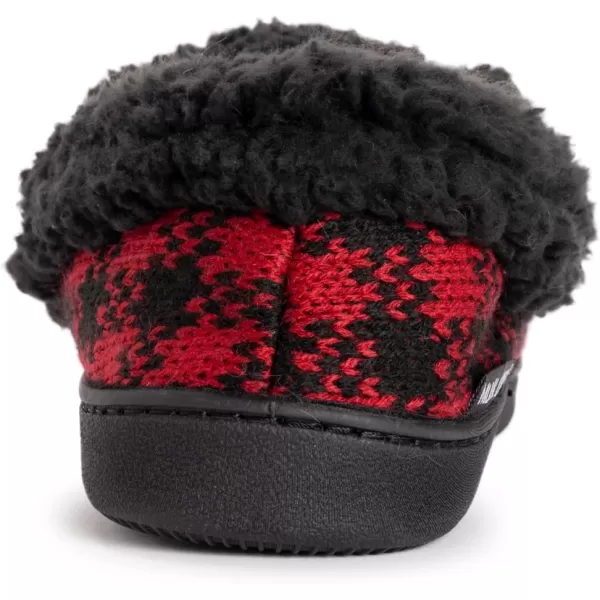 MUK LUKS Womens Anais Moccasin SlippersRed