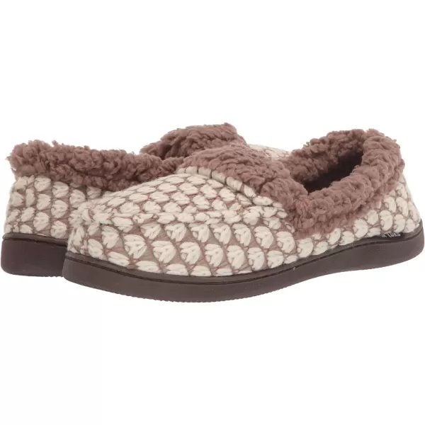 MUK LUKS Womens Anais Moccasin SlippersTimberwolf