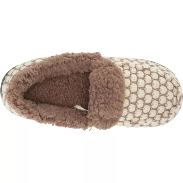 MUK LUKS Womens Anais Moccasin SlippersTimberwolf