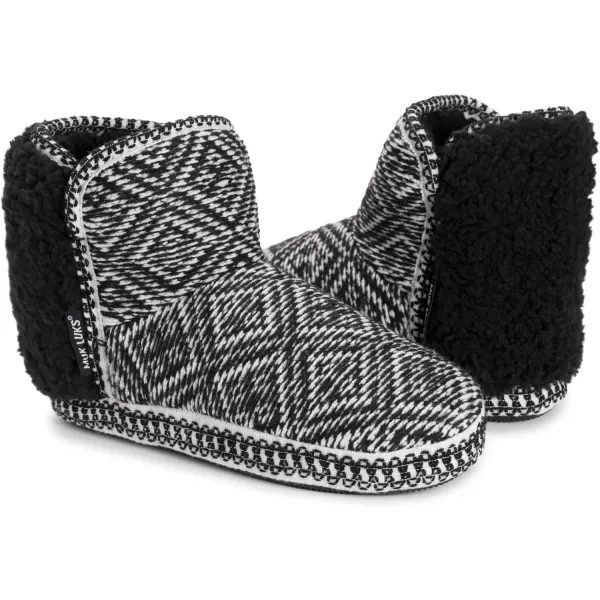 MUK LUKS Womens Anita SlippersBlack