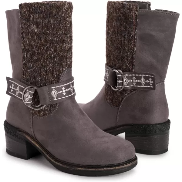 MUK LUKS Womens Arya Alice BootsGrey