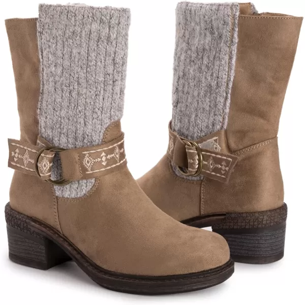 MUK LUKS Womens Arya Alice BootsStone