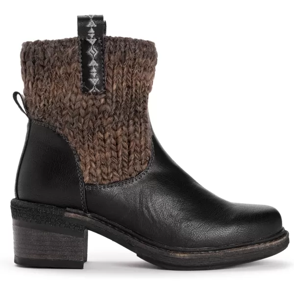 MUK LUKS Womens Arya Arlene BootsBlack Ombre