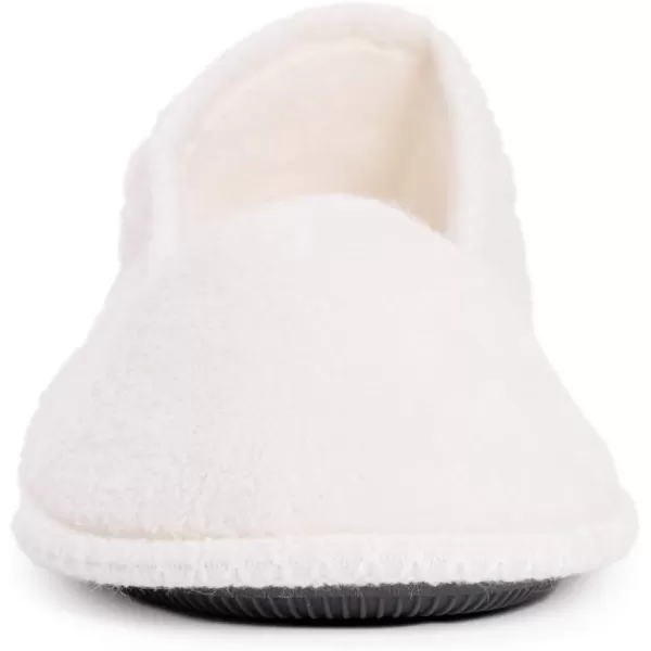 MUK LUKS Womens Beverly Micro Chenille SlipperDaisy White