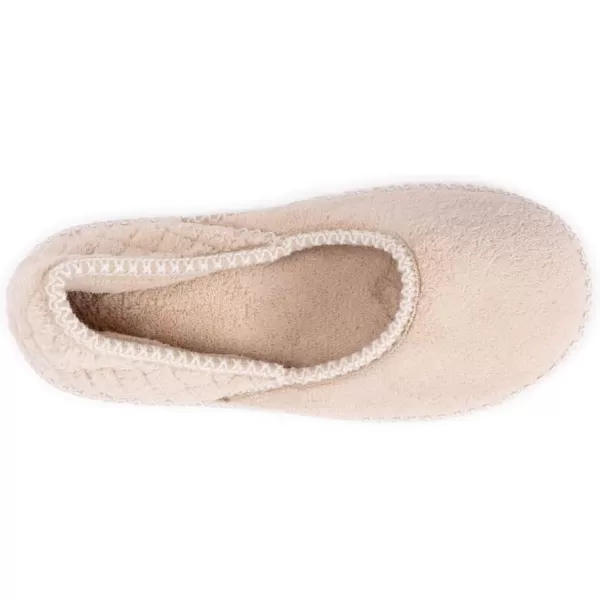 MUK LUKS Womens Beverly Micro Chenille SlipperHoney Wheat