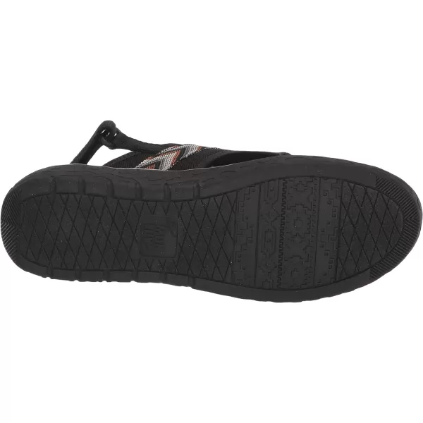 MUK LUKS Womens Boardwalk Parade SandalBlack