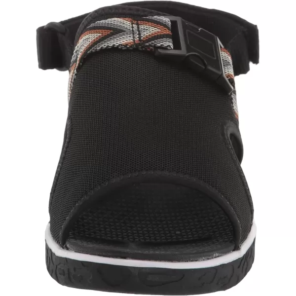 MUK LUKS Womens Boardwalk Parade SandalBlack