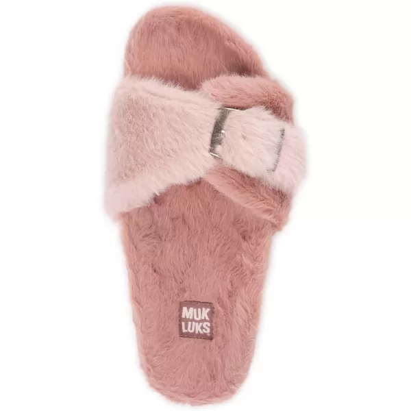 MUK LUKS Womens Brilla SlipperAntique Pink