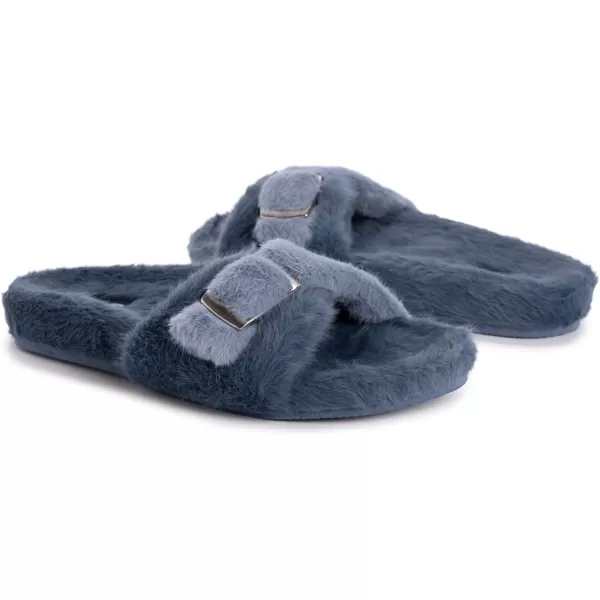 MUK LUKS Womens Brilla SlipperDenim Blue