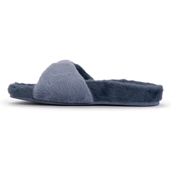 MUK LUKS Womens Brilla SlipperDenim Blue