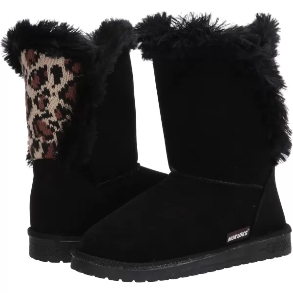 MUK LUKS Womens Carey Boots FashionBlack