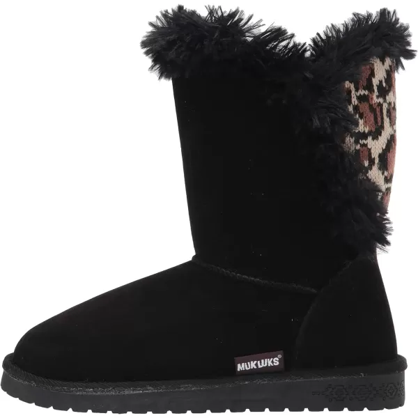 MUK LUKS Womens Carey Boots FashionBlack