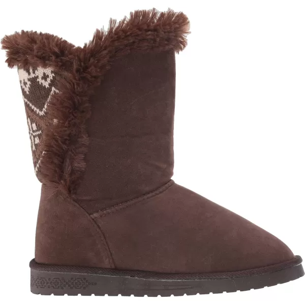 MUK LUKS Womens Carey Boots FashionBrown