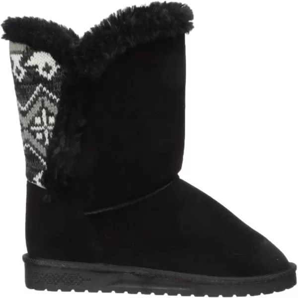 MUK LUKS Womens Carey Boots FashionEbony