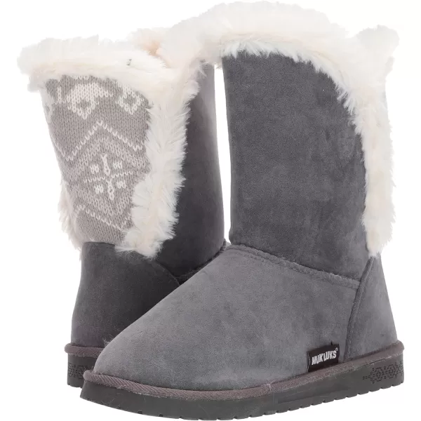 MUK LUKS Womens Carey Boots FashionGrey