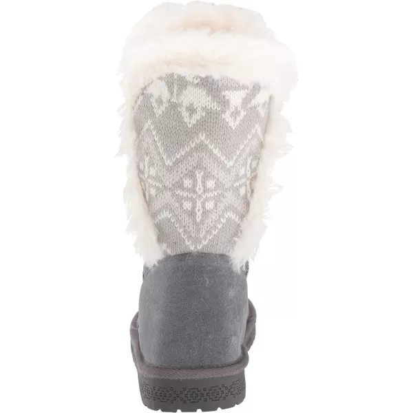 MUK LUKS Womens Carey Boots FashionGrey