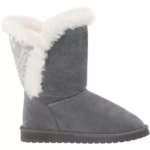 MUK LUKS Womens Carey Boots FashionGrey