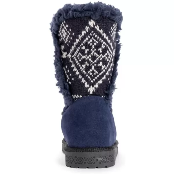 MUK LUKS Womens Carey BootsDark Sapphire