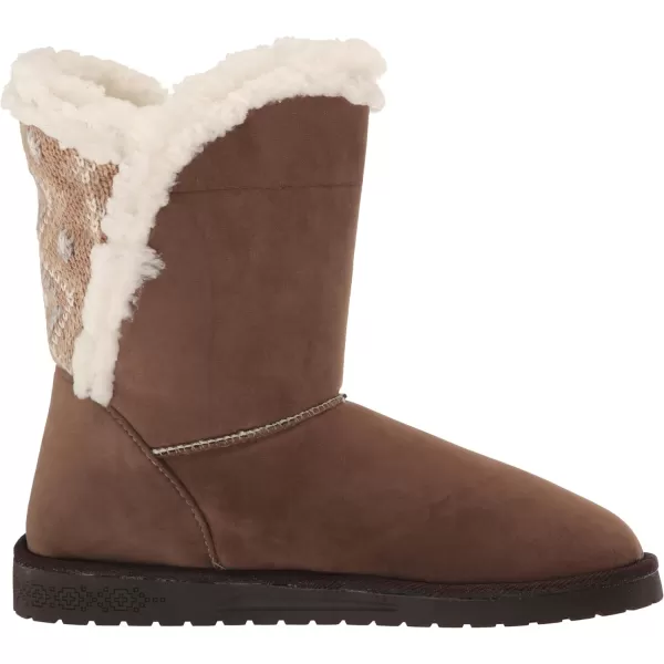 MUK LUKS Womens Carey BootsMocha Mousse