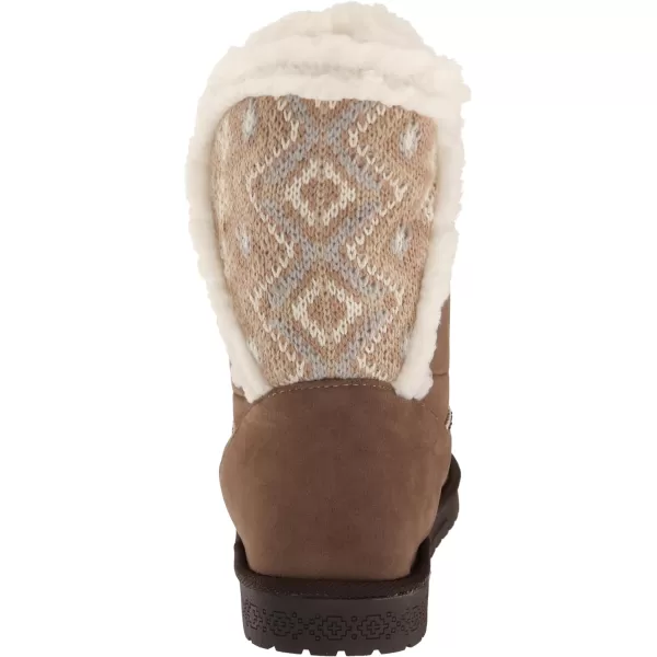 MUK LUKS Womens Carey BootsMocha Mousse