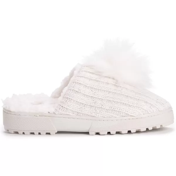 MUK LUKS Womens Charsma SlipperIvory