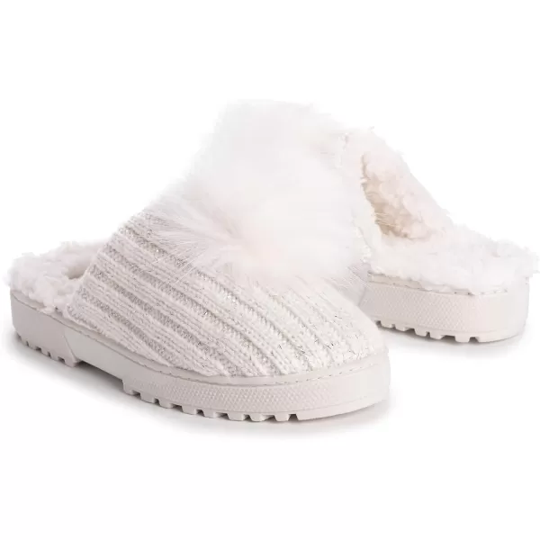 MUK LUKS Womens Charsma SlipperIvory