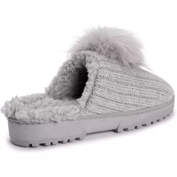 MUK LUKS Womens Charsma SlipperMedium Grey Heather