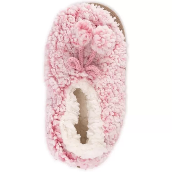 MUK LUKS Womens Chenille Ballerina SlippersPink