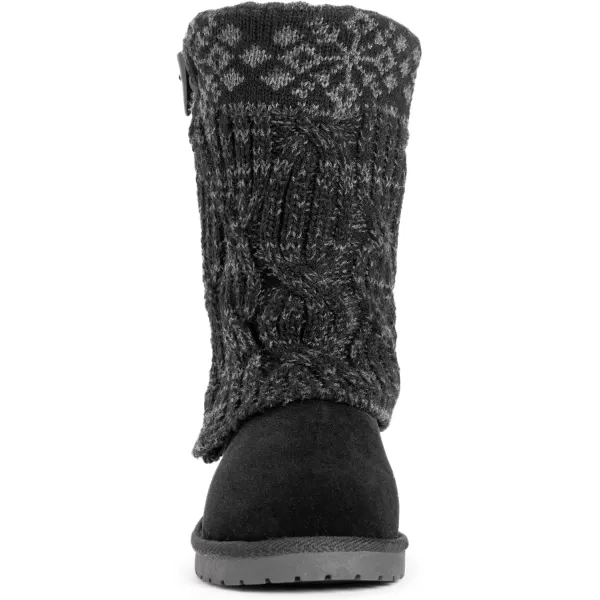 MUK LUKS Womens Cheryl Fashion BootsBlack