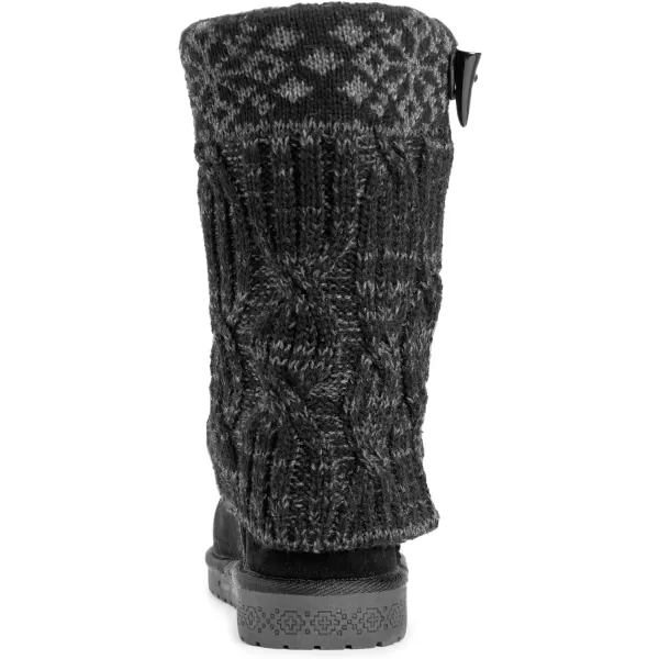 MUK LUKS Womens Cheryl Fashion BootsBlack