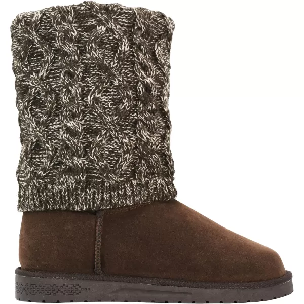 MUK LUKS Womens Cheryl Fashion BootsBrown Marl