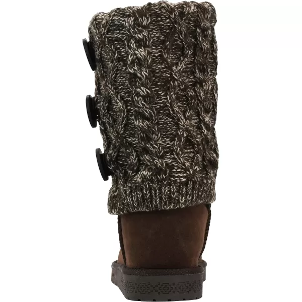 MUK LUKS Womens Cheryl Fashion BootsBrown Marl