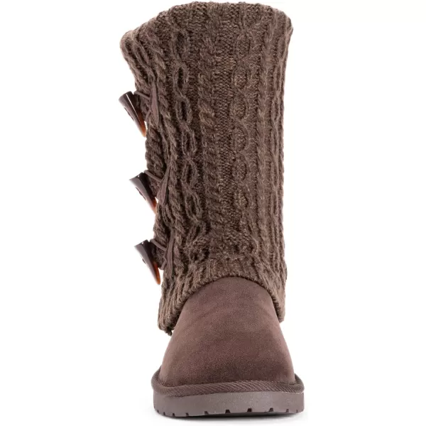 MUK LUKS Womens Cheryl Fashion BootsBrownJava